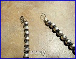 18 COLORFUL! Vintage Navajo Sterling Silver FIVE ROYSTON TURQUOISE Necklace