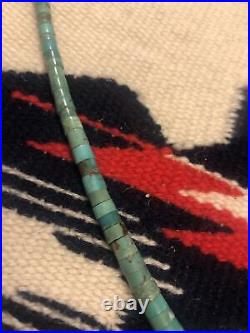 #2372 Vintage Green Royston Turquoise, 25 Jacla Necklace, Plus 5 Hanging