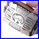 36 Vintage Native American sterling silver heartline bear belt buckle