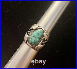 4 Vintage Native American Sterling Silver Ring Lot