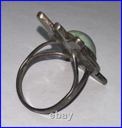 925 Sterling Silver Vintage Native American Turquoise Ring