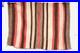 ATQ Navajo Rug Textile Native American Indian Striped Saddle Blanket 33x24 VTG