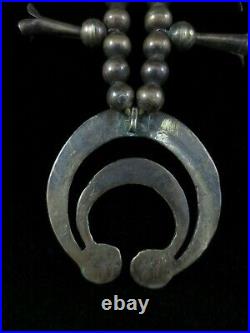 Antique Classic NAVAJO Squash Blossom NECKLACE