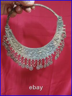 Antique Jewellery Necklace Metal Tribal Indian Rare Handmade See Video Wow