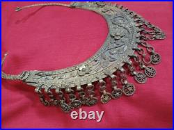 Antique Jewellery Necklace Metal Tribal Indian Rare Handmade See Video Wow