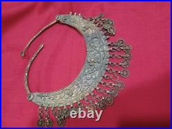 Antique Jewellery Necklace Metal Tribal Indian Rare Handmade See Video Wow