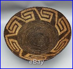 Antique, Vintage Native American Indian Basket (Pima Akimel O'odham)