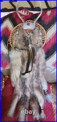 Awesome Old Vintage Native American Handmade Mandela Wall Art Very Nice