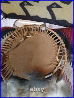 Awesome Old Vintage Native American Handmade Mandela Wall Art Very Nice