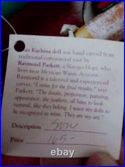 Awesome Vintage Native American Navajo Kachina Raymond Parker Very Nice