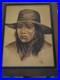 Awesome Vintage Native American Oil Painting Lee 84 Very Nice
