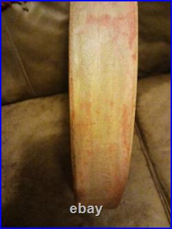 Awesome Vintage Native American Rattle Rain Drum Prayer Drum Unique Nice