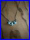 Beautiful Turquoise Necklace Sterling Silver Vintage Navajo Jewelry