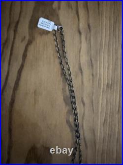 Beautiful Turquoise Necklace Sterling Silver Vintage Navajo Jewelry