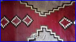 Beautiful vintage native american navajo navaho wool rug weaving Beautiful