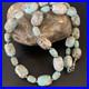 Blue Turquoise Bead Navajo Pearls Sterling Silver Necklace 20 12966