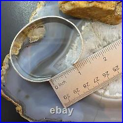 Elgin Hoskey Vintage Native American SW Motif Stamped Bracelet For Women
