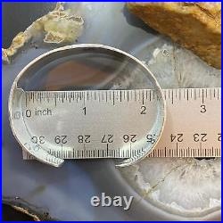 Elgin Hoskey Vintage Native American SW Motif Stamped Bracelet For Women