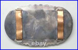 Ernest Bilagody Navajo Vintage Sterling Silver & Turquoise Concho Belt