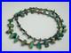 Estate Vintage Pawn Turquoise Nugget Heishi Necklace Southwest Native American