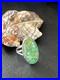 Green Mohave Turquoise Navajo Sterling Silver Ring Size 7 15597