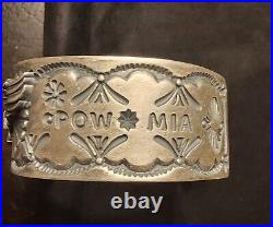 Harley Davidson Cuff Bracelet 925 Sterling Silver Vintage Custom Native American