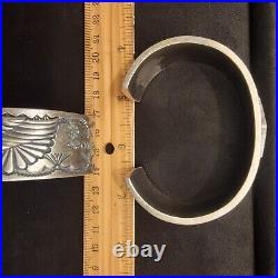 Harley Davidson Cuff Bracelet 925 Sterling Silver Vintage Custom Native American