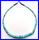 Heishi Turquoise graduated sterling silver bench bead Native American vintage ne