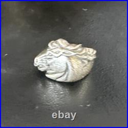 Horsehead Navajo Sterling Silver Ring Size 11.5 15381