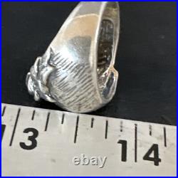 Horsehead Navajo Sterling Silver Ring Size 11.5 15381