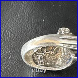 Horsehead Navajo Sterling Silver Ring Size 11.5 15381