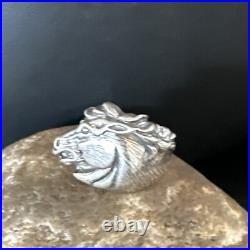 Horsehead Navajo Sterling Silver Ring Size 11.5 15381