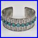 JEWERLY Sterling Silver Native American Vintage Antique Cuff Bracelet 2.5 oz