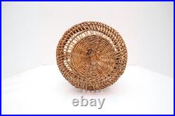 Large VTG Siletz Hupa Yurok Karuk Northwest Handled Basket Native American 13 Large VTG Siletz Hupa Yurok Karuk Northwest Handled Basket Native American 13