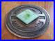 Large Vintage Navajo Silver Belt Buckle Turquoise Jefferson Brown