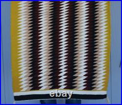 Lena Begay Navajo Rug Eyedazzler Hubbell Trading Post Tag 44 x 25.5 Lena Begay Navajo Rug Eyedazzler Hubbell Trading Post Tag 44 x 25.5