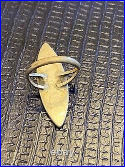 Lot of 3 Vintage Native American Sterling Silver Turquoise Rings