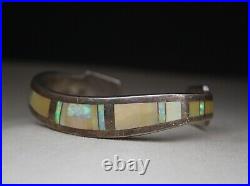 Marie Tsosie Vintage Native American Navajo Sterling Silver Cuff Bracelet