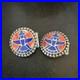 Mens Cuff Links Zuni Blue Lapis Spiny Oyster Kachina Sterling Silver Inlay 20285