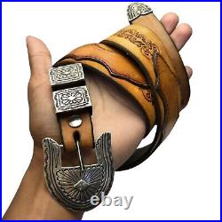 Museum Vintage Native American Jewelry Navajo Sterling Silver Concho Ranger Belt