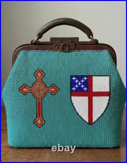 Native American Beaded Doctor Bag Antique Style Medical Bag Handmade Leather