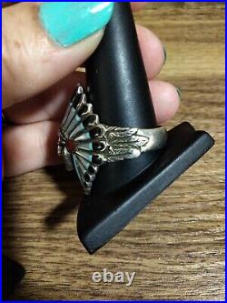 Native American Head Ring Vintage Size 11 Indian Chief Headdress