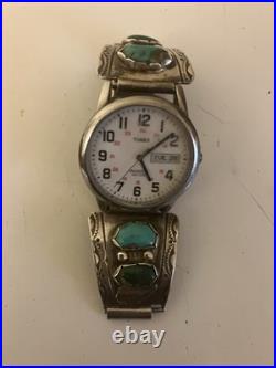 Native American Navajo Men's Vintage Watches one signed