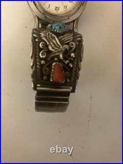 Native American Navajo Men's Vintage Watches one signed