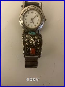 Native American Navajo Men's Vintage Watches one signed