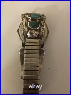 Native American Navajo Men's Vintage Watches one signed