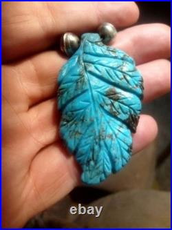 Native American Navajo Turquoise Heishi Necklace Vintage