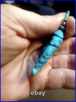 Native American Navajo Turquoise Heishi Necklace Vintage
