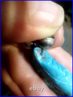 Native American Navajo Turquoise Heishi Necklace Vintage