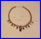 Native American Santo Domingo Kewa Wood Hand Carved Storyteller Necklace Vintage